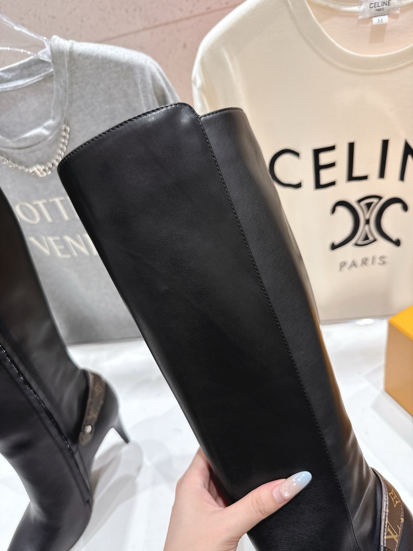 高版本出厂 LOUIS VUITTON 25ss LV驴牌秋冬新款高跟长靴楦型百搭瘦脚yyds.造型立体