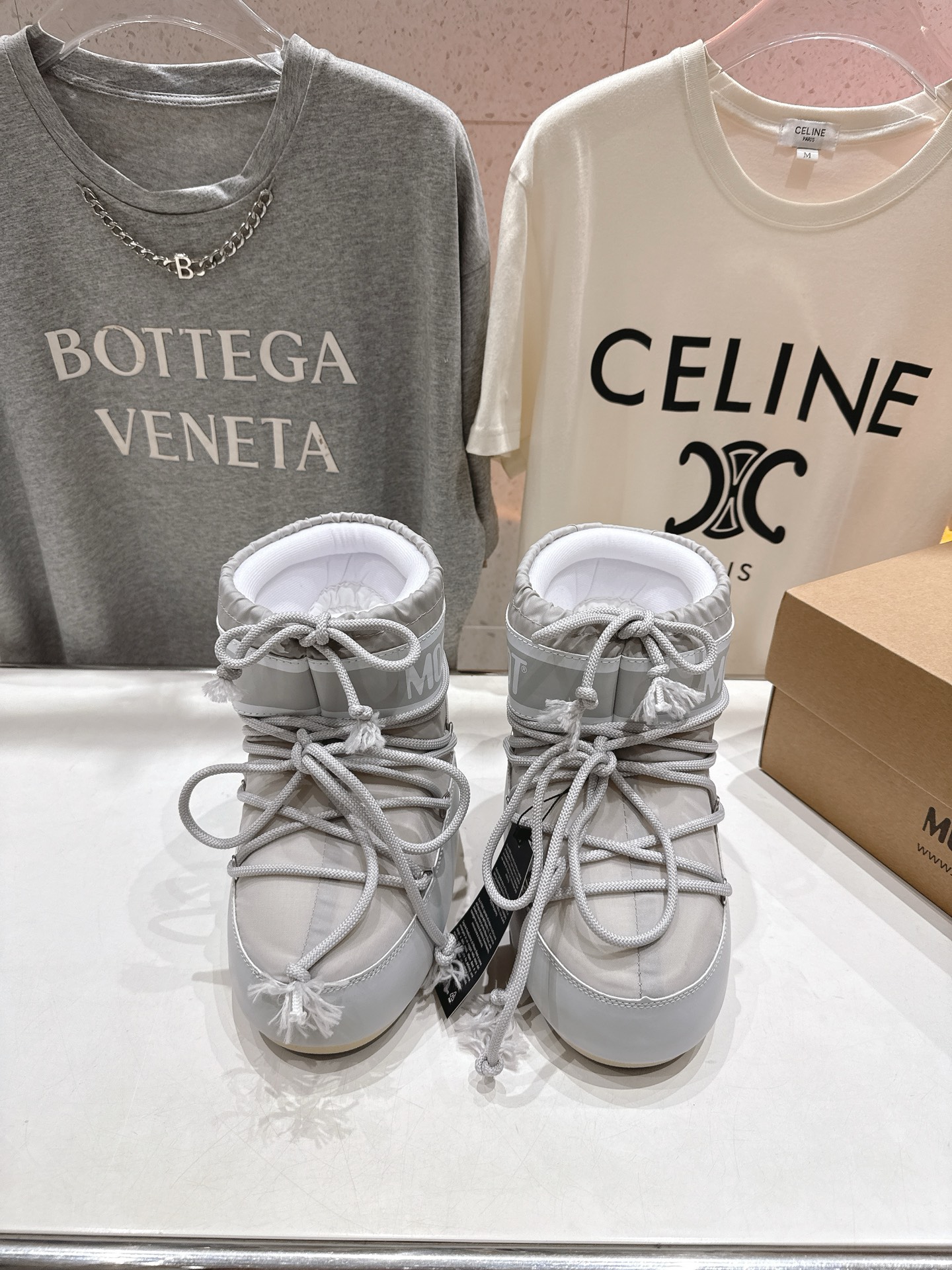 高版本出厂 Moon Boot F060 2025ss秋冬季爆款保暖厚底雪地靴 【丑萌月亮雪地靴】忘了U