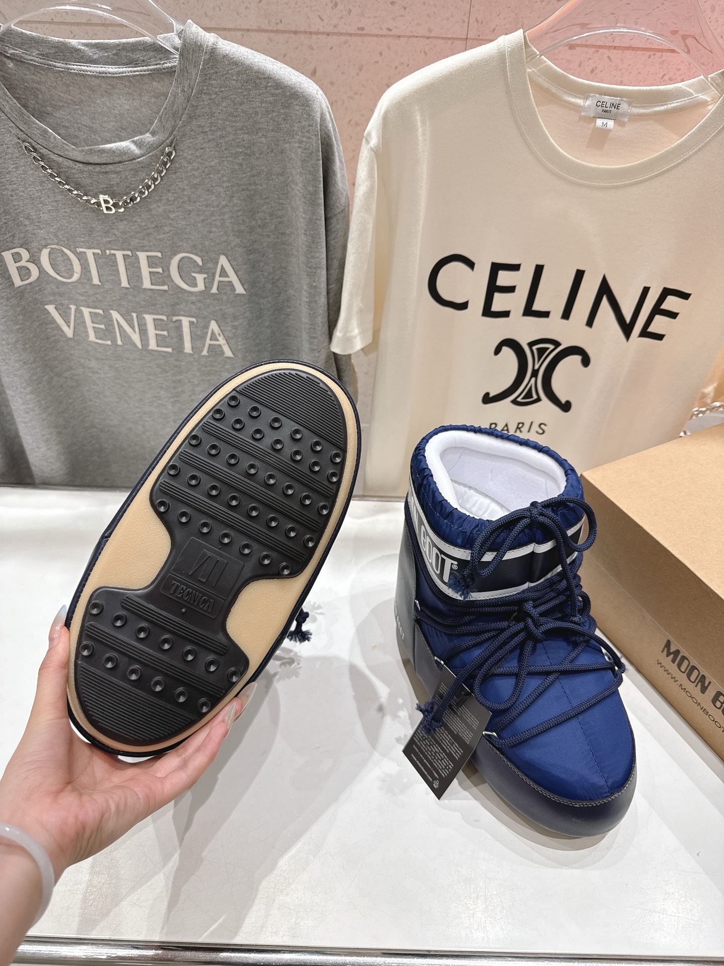 高版本出厂 Moon Boot F060 2025ss秋冬季爆款保暖厚底雪地靴 【丑萌月亮雪地靴】忘了U