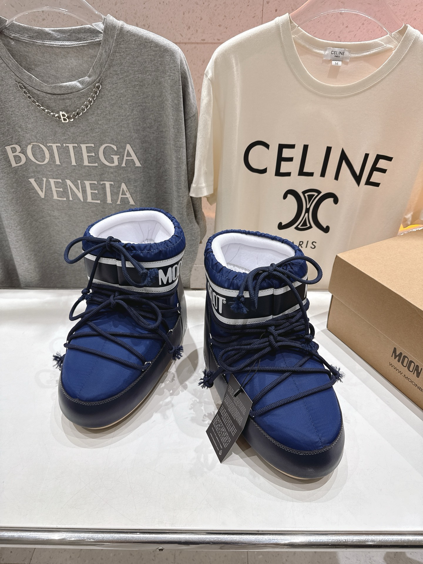 高版本出厂 Moon Boot F060 2025ss秋冬季爆款保暖厚底雪地靴 【丑萌月亮雪地靴】忘了U