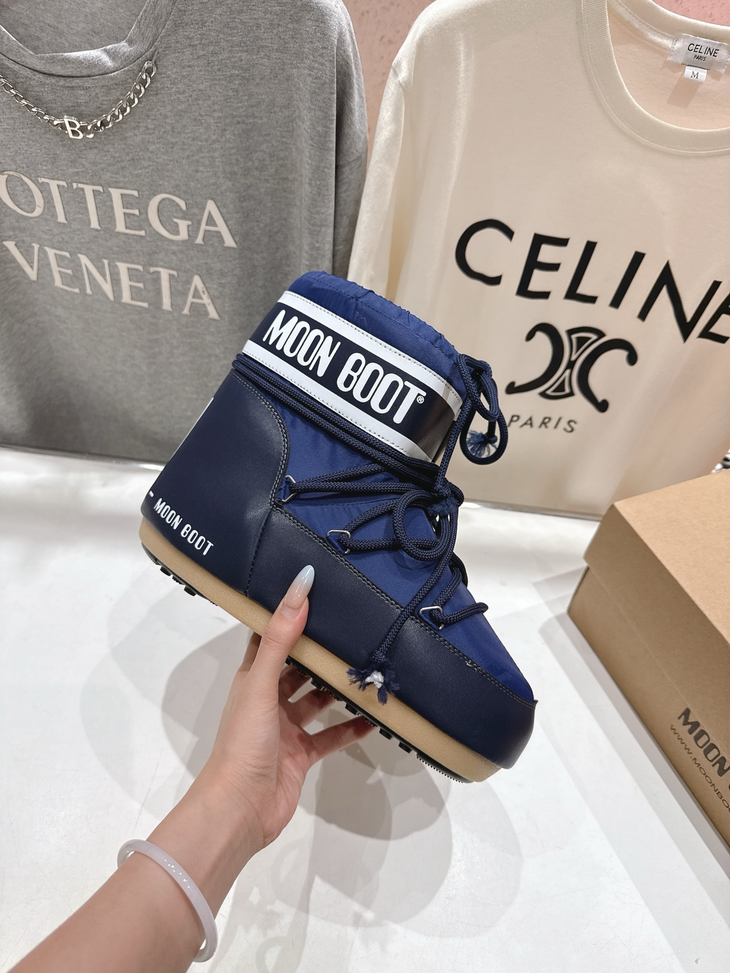 高版本出厂 Moon Boot F060 2025ss秋冬季爆款保暖厚底雪地靴 【丑萌月亮雪地靴】忘了U