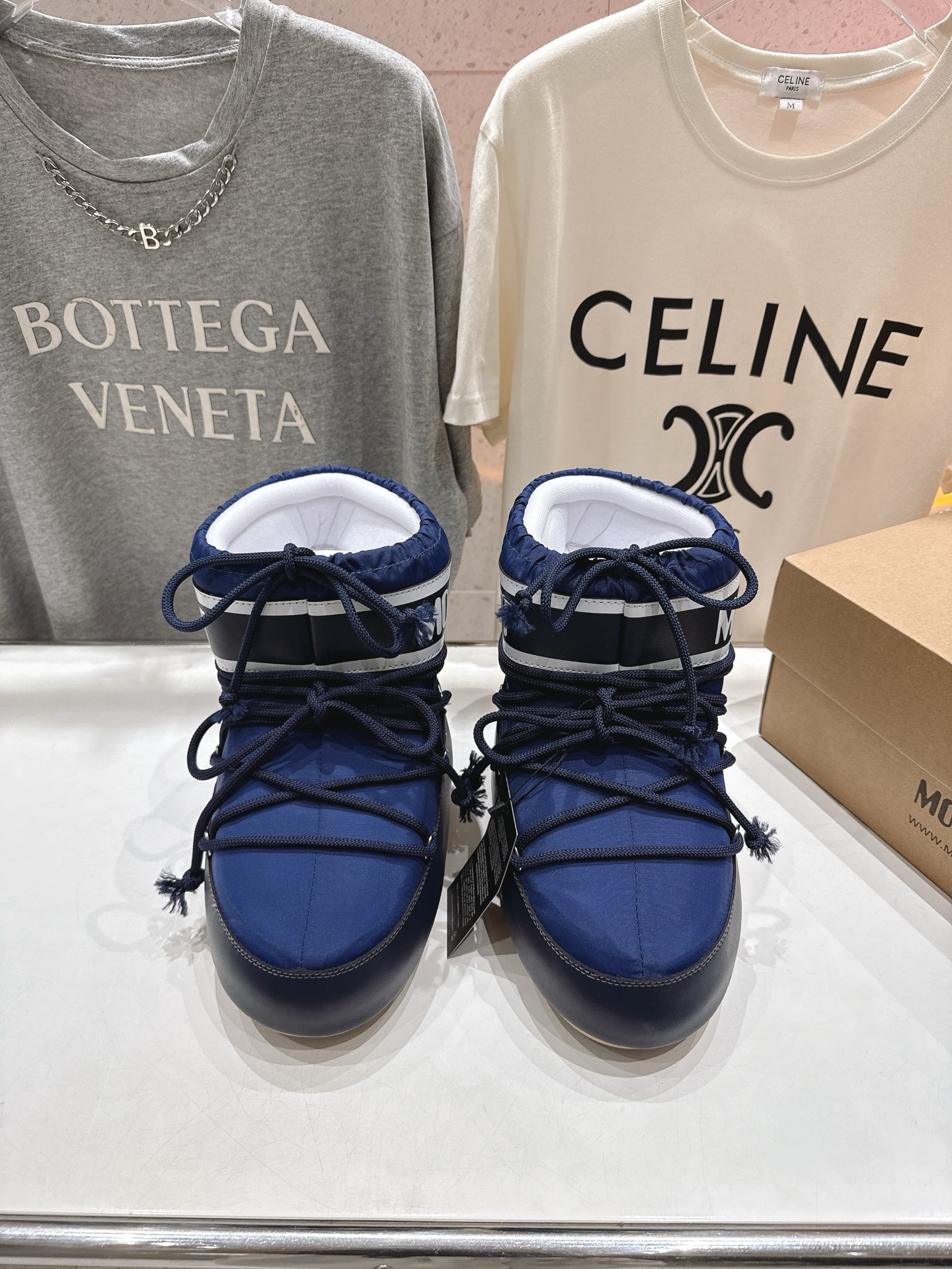 高版本出厂 Moon Boot F060 2025ss秋冬季爆款保暖厚底雪地靴 【丑萌月亮雪地靴】忘了U