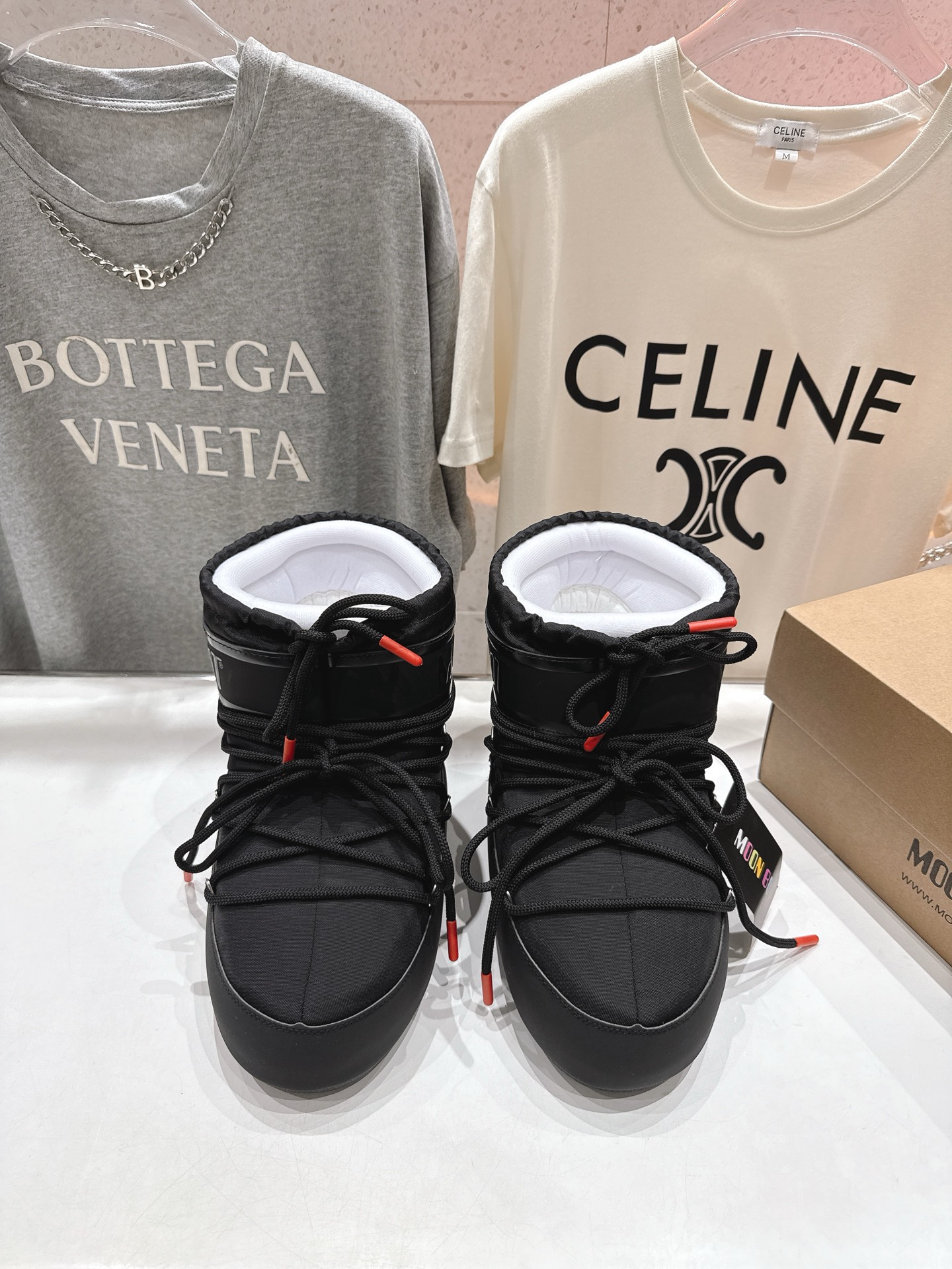 高版本出厂 Moon Boot F060 2025ss秋冬季爆款保暖厚底雪地靴 【丑萌月亮雪地靴】忘了U