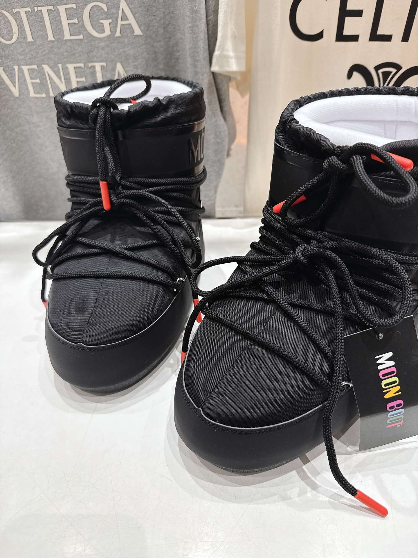 高版本出厂 Moon Boot F060 2025ss秋冬季爆款保暖厚底雪地靴 【丑萌月亮雪地靴】忘了U