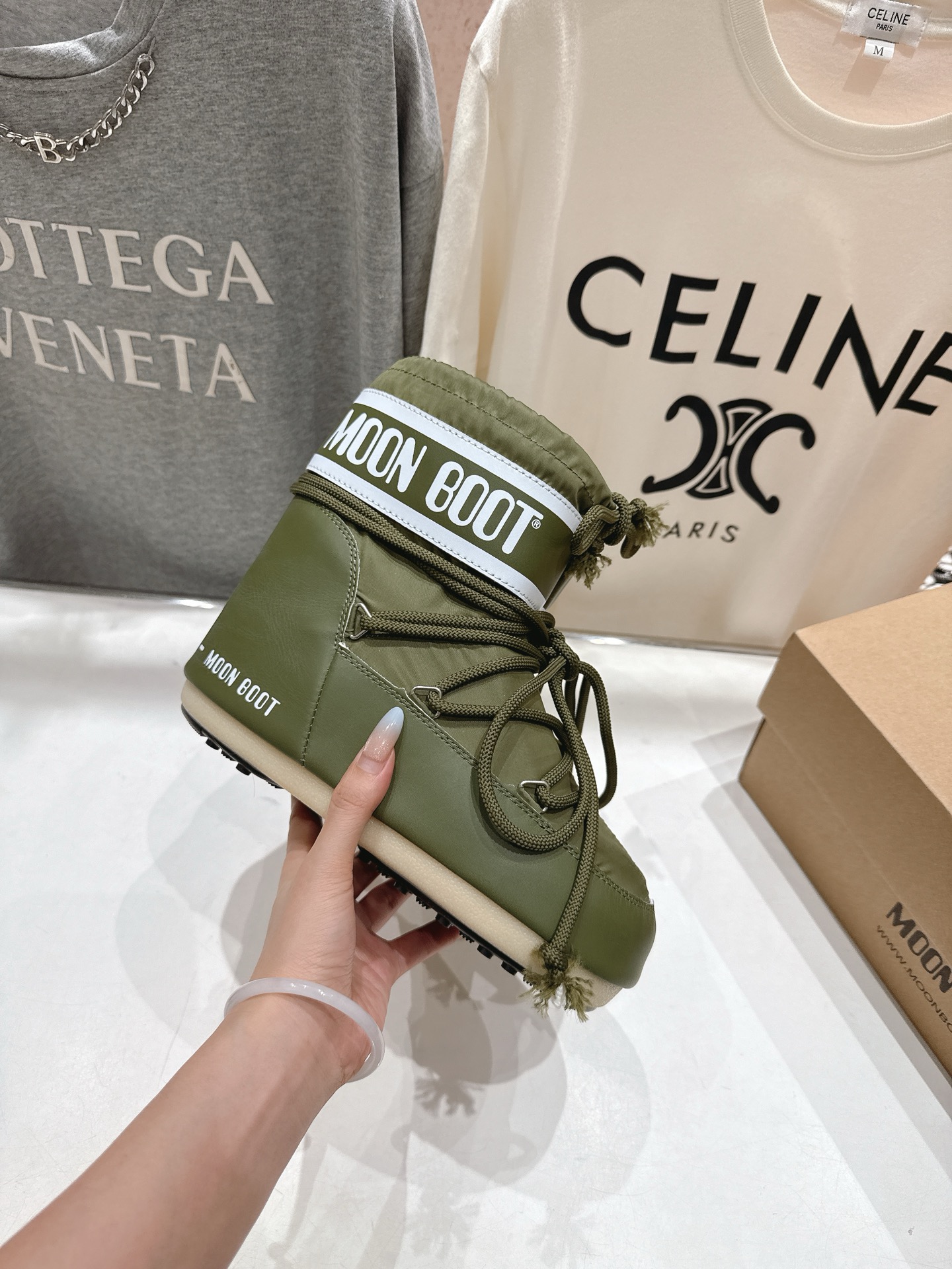 高版本出厂 Moon Boot F060 2025ss秋冬季爆款保暖厚底雪地靴 【丑萌月亮雪地靴】忘了U