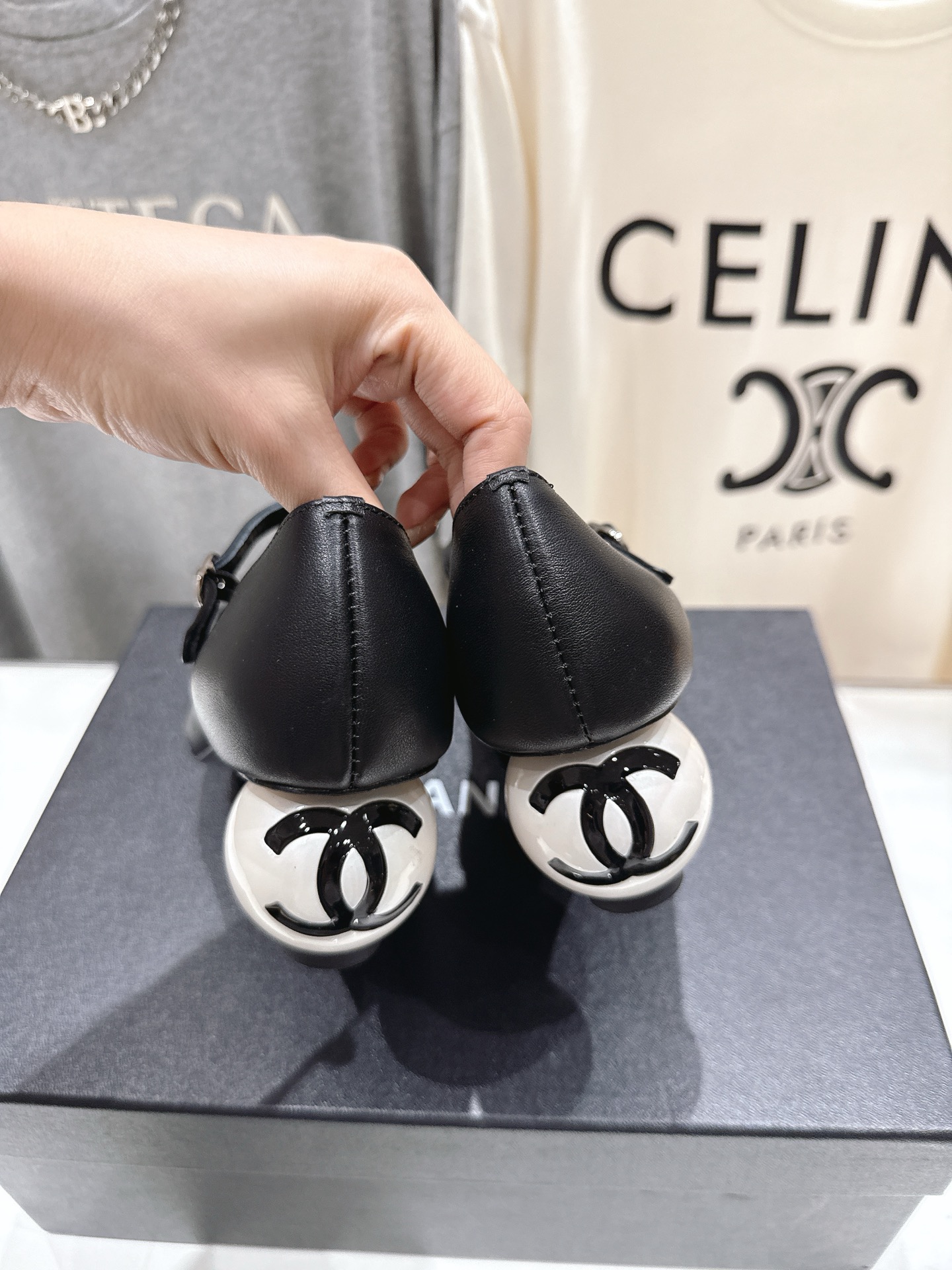 高版本出厂 Chanel/香奈儿小香F013 2026ss早春新款圆球跟玛丽珍高跟鞋时装单鞋简直是时尚作