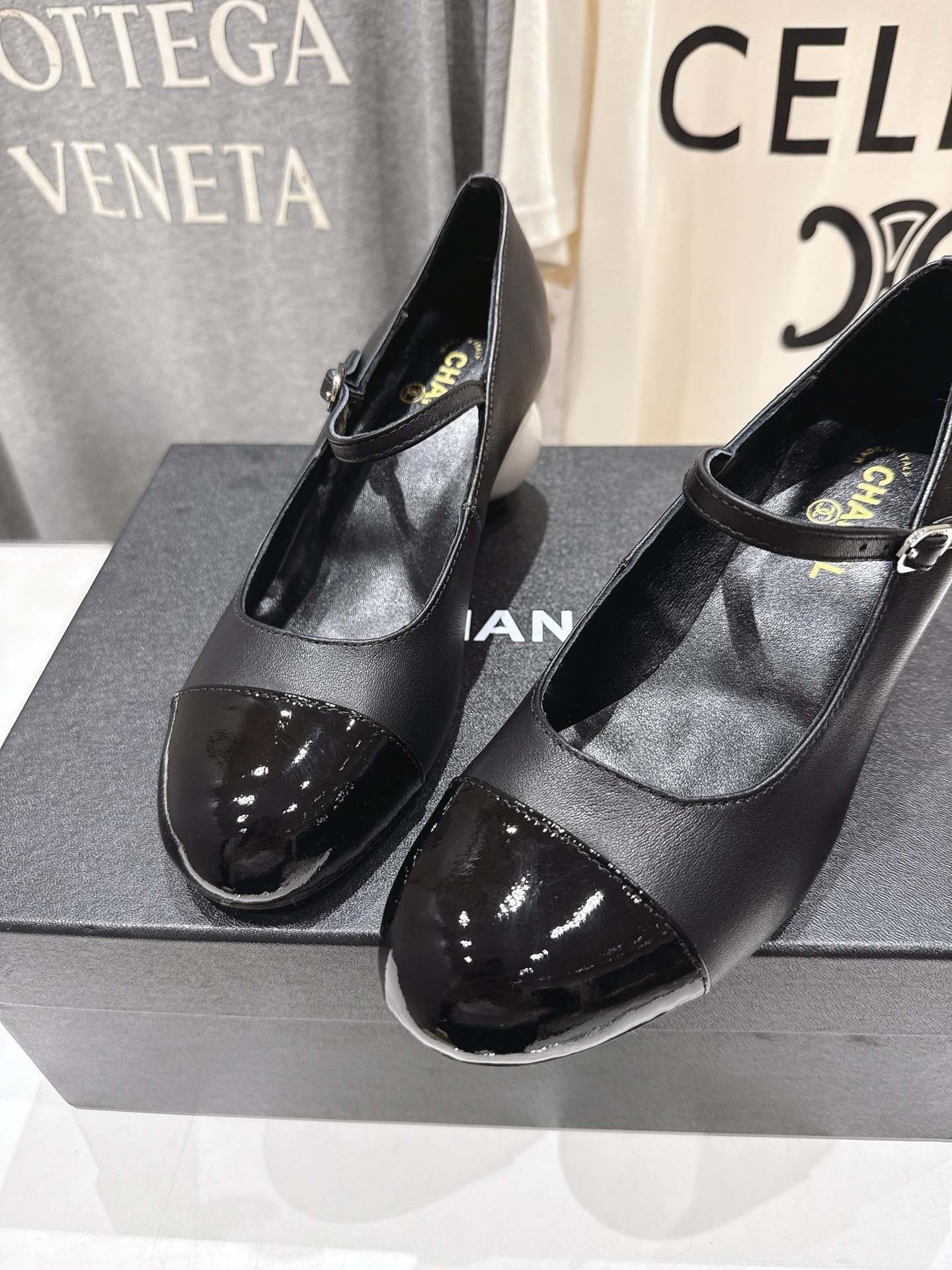 高版本出厂 Chanel/香奈儿小香F013 2026ss早春新款圆球跟玛丽珍高跟鞋时装单鞋简直是时尚作