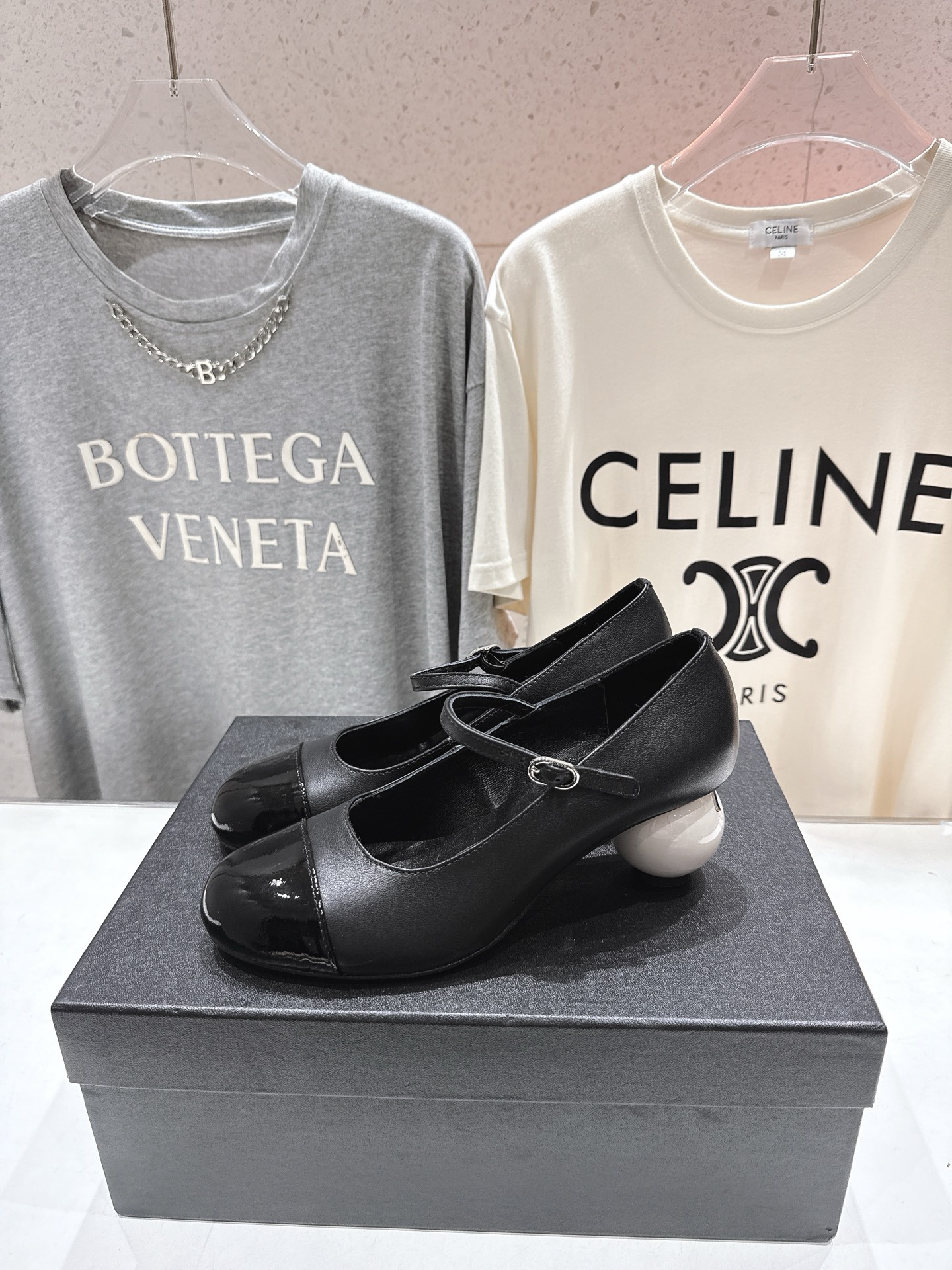 高版本出厂 Chanel/香奈儿小香F013 2026ss早春新款圆球跟玛丽珍高跟鞋时装单鞋简直是时尚作