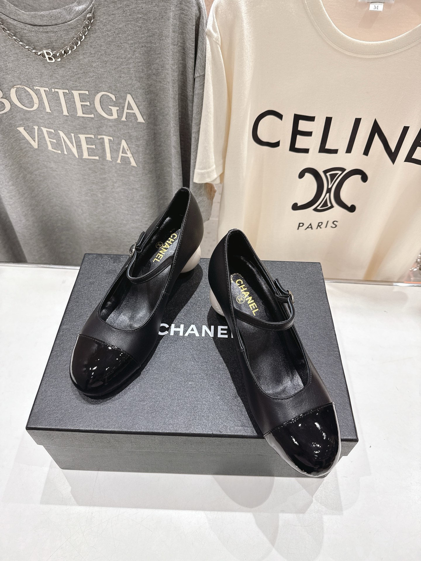 高版本出厂 Chanel/香奈儿小香F013 2026ss早春新款圆球跟玛丽珍高跟鞋时装单鞋简直是时尚作