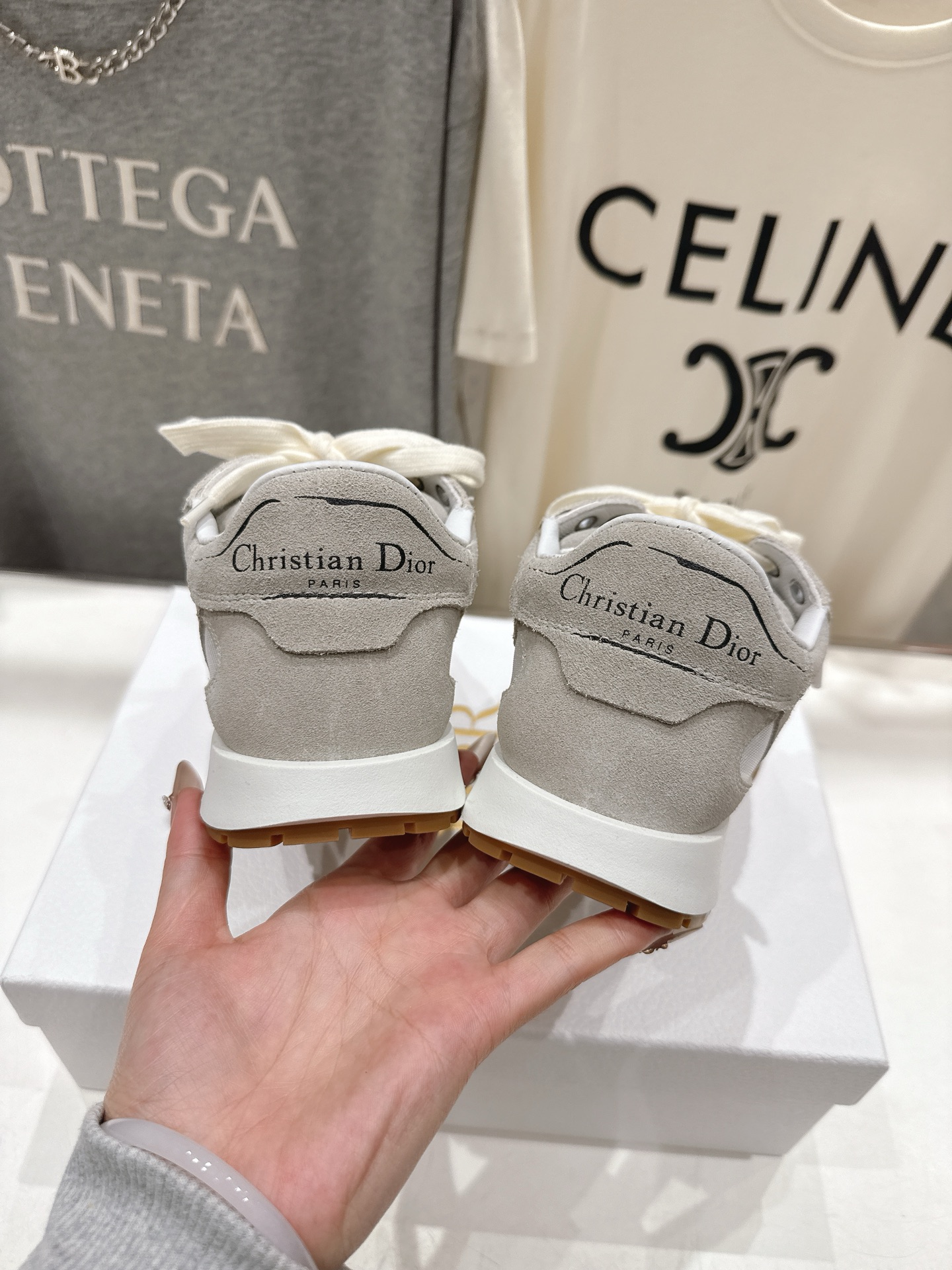 高版本出厂 情侣款 Dior 迪奥D家F019 2026ss系带新款学院风时尚休闲鞋德训鞋运动鞋原版购入