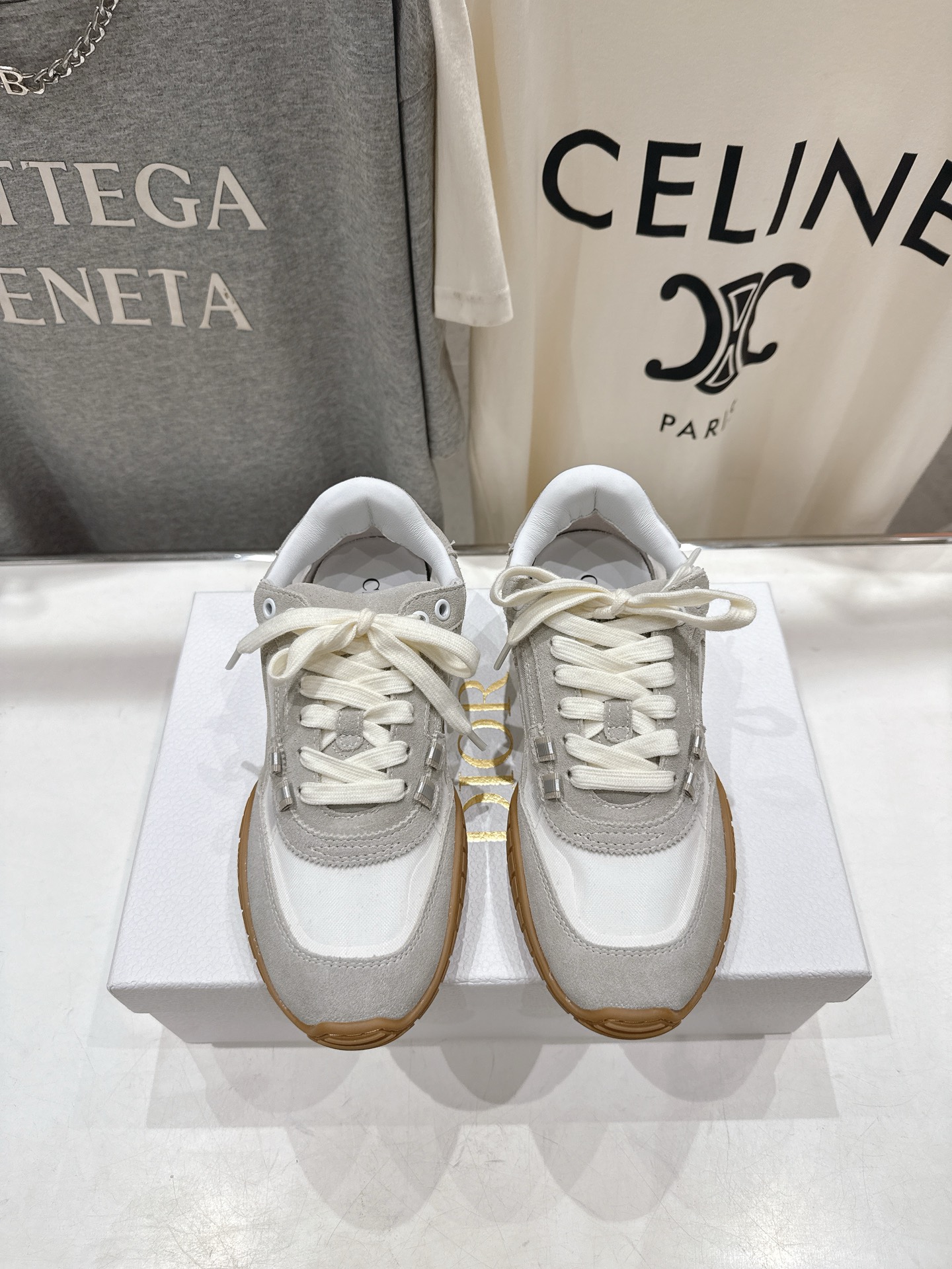 高版本出厂 情侣款 Dior 迪奥D家F019 2026ss系带新款学院风时尚休闲鞋德训鞋运动鞋原版购入