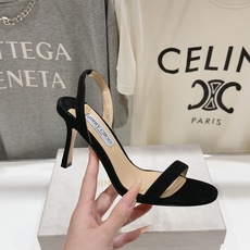 高版本出厂 JIMMY CHOO*|JC/吉米周2026ss新款简约一字带淑女风高跟鞋凉鞋 原版套楦,完美的线条,简 高版本出厂 JIMMY CHOO*|JC/吉米周2026ss新款简约一字带淑女风高跟鞋凉鞋 原版套楦,完美的线条,简
