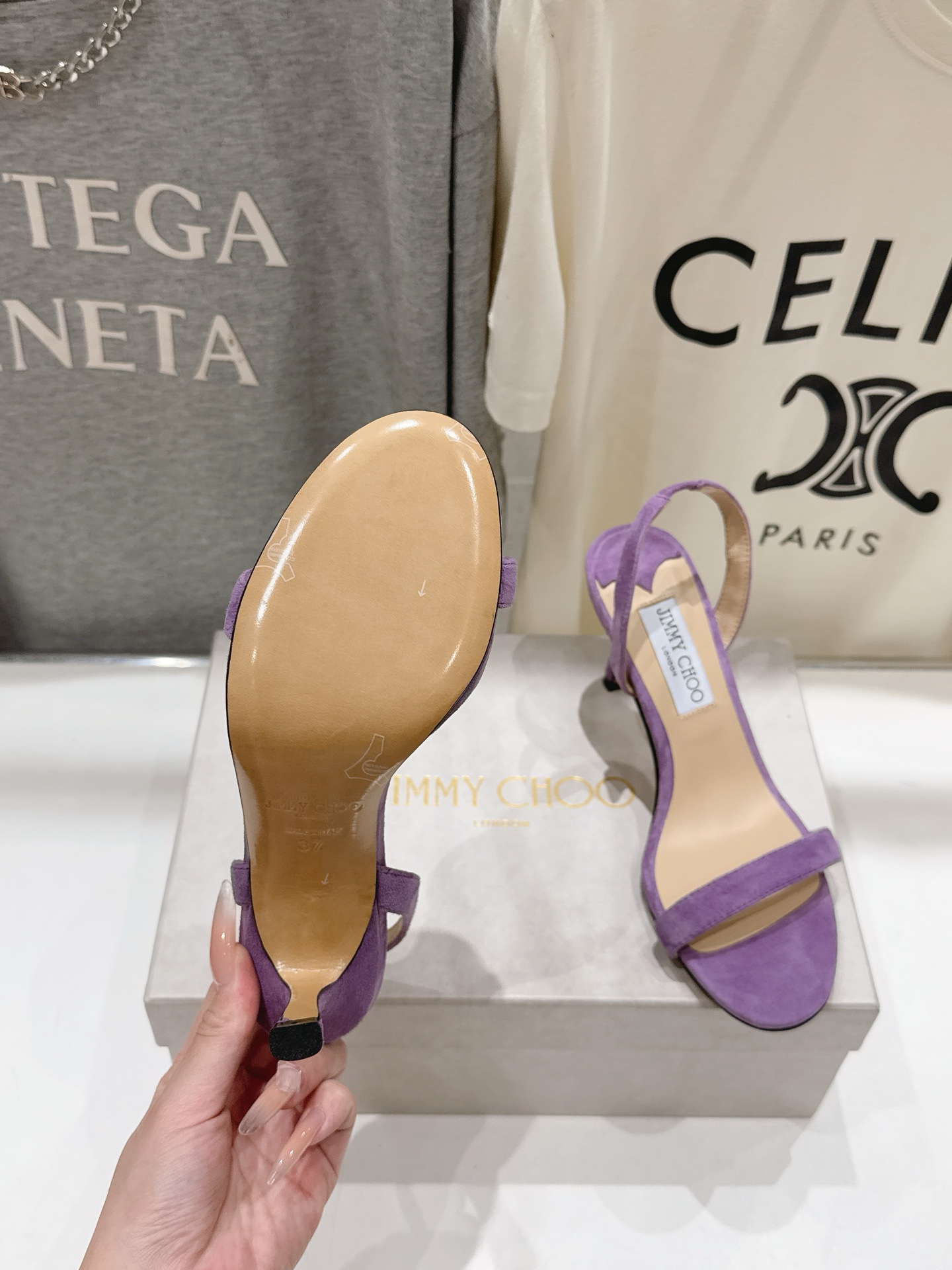 高版本出厂 JIMMY CHOO*|JC/吉米周2026ss新款简约一字带淑女风高跟鞋凉鞋 原版套楦,完美的线条,简 高版本出厂 JIMMY CHOO*|JC/吉米周2026ss新款简约一字带淑女风高跟鞋凉鞋 原版套楦,完美的线条,简