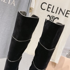 高版本出厂 Gianvito Rossi/吉安维托·罗西 F025 2026ss秋冬新款性感高跟尖头过膝长靴折叠靴 高版本出厂 Gianvito Rossi/吉安维托·罗西 F025 2026ss秋冬新款性感高跟尖头过膝长靴折叠靴