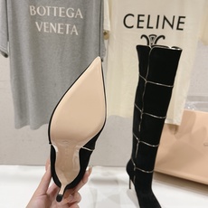 高版本出厂 Gianvito Rossi/吉安维托·罗西 F025 2026ss秋冬新款性感高跟尖头过膝长靴折叠靴 高版本出厂 Gianvito Rossi/吉安维托·罗西 F025 2026ss秋冬新款性感高跟尖头过膝长靴折叠靴
