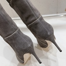 高版本出厂 Gianvito Rossi/吉安维托·罗西 F025 2026ss秋冬新款性感高跟尖头过膝长靴折叠靴 高版本出厂 Gianvito Rossi/吉安维托·罗西 F025 2026ss秋冬新款性感高跟尖头过膝长靴折叠靴