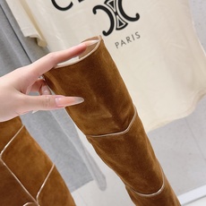 高版本出厂 Gianvito Rossi/吉安维托·罗西 F025 2026ss秋冬新款性感高跟尖头过膝长靴折叠靴 高版本出厂 Gianvito Rossi/吉安维托·罗西 F025 2026ss秋冬新款性感高跟尖头过膝长靴折叠靴