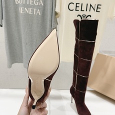 高版本出厂 Gianvito Rossi/吉安维托·罗西 F025 2026ss秋冬新款性感高跟尖头过膝长靴折叠靴 高版本出厂 Gianvito Rossi/吉安维托·罗西 F025 2026ss秋冬新款性感高跟尖头过膝长靴折叠靴