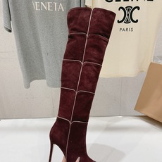 高版本出厂 Gianvito Rossi/吉安维托·罗西 F025 2026ss秋冬新款性感高跟尖头过膝长靴折叠靴 高版本出厂 Gianvito Rossi/吉安维托·罗西 F025 2026ss秋冬新款性感高跟尖头过膝长靴折叠靴