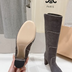 高版本出厂 Gianvito Rossi/吉安维托·罗西 F025 2026ss秋冬新款性感高跟圆头过膝长靴折叠靴 高版本出厂 Gianvito Rossi/吉安维托·罗西 F025 2026ss秋冬新款性感高跟圆头过膝长靴折叠靴