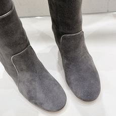高版本出厂 Gianvito Rossi/吉安维托·罗西 F025 2026ss秋冬新款性感高跟圆头过膝长靴折叠靴 高版本出厂 Gianvito Rossi/吉安维托·罗西 F025 2026ss秋冬新款性感高跟圆头过膝长靴折叠靴