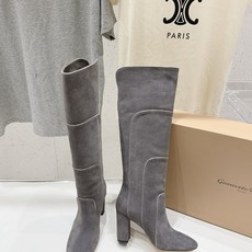 高版本出厂 Gianvito Rossi/吉安维托·罗西 F025 2026ss秋冬新款性感高跟圆头过膝长靴折叠靴 高版本出厂 Gianvito Rossi/吉安维托·罗西 F025 2026ss秋冬新款性感高跟圆头过膝长靴折叠靴