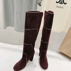高版本出厂 Gianvito Rossi/吉安维托·罗西 F025 2026ss秋冬新款性感高跟圆头过膝长靴折叠靴 高版本出厂 Gianvito Rossi/吉安维托·罗西 F025 2026ss秋冬新款性感高跟圆头过膝长靴折叠靴