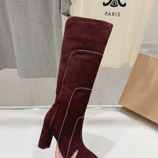高版本出厂 Gianvito Rossi/吉安维托·罗西 F025 2026ss秋冬新款性感高跟圆头过膝长靴折叠靴 高版本出厂 Gianvito Rossi/吉安维托·罗西 F025 2026ss秋冬新款性感高跟圆头过膝长靴折叠靴