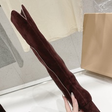 高版本出厂 Gianvito Rossi/吉安维托·罗西 F025 2026ss秋冬新款性感高跟圆头过膝长靴折叠靴 高版本出厂 Gianvito Rossi/吉安维托·罗西 F025 2026ss秋冬新款性感高跟圆头过膝长靴折叠靴