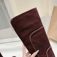 高版本出厂 Gianvito Rossi/吉安维托·罗西 F025 2026ss秋冬新款性感高跟圆头过膝长靴折叠靴 高版本出厂 Gianvito Rossi/吉安维托·罗西 F025 2026ss秋冬新款性感高跟圆头过膝长靴折叠靴