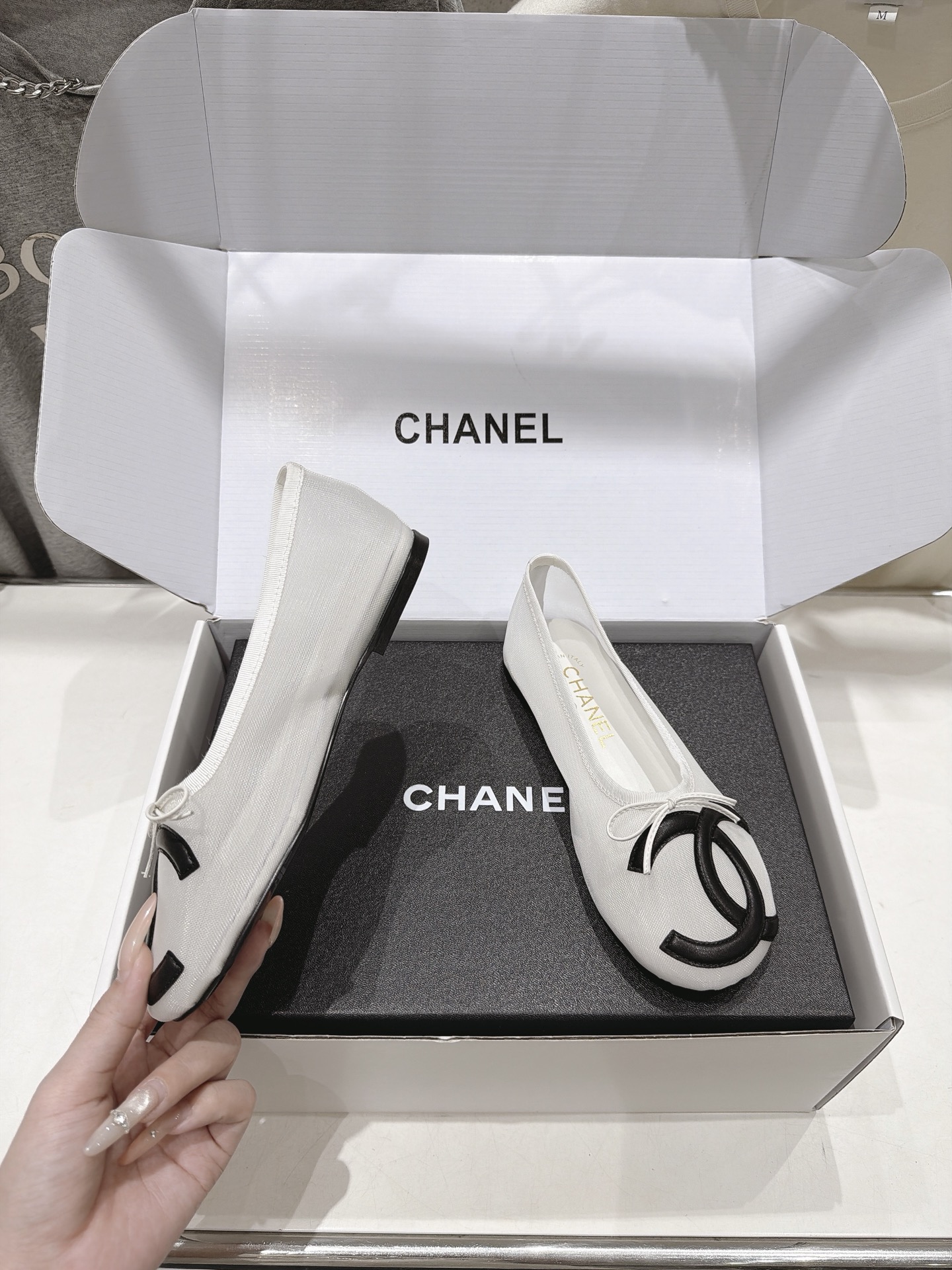 高版本出厂  CHANEL*香奈儿F022 ｜小香2026/𝐒𝐒 𝐧𝐞𝐰新款玛丽珍平底鞋康鹏鞋芭蕾舞鞋 法式风情的玛丽珍