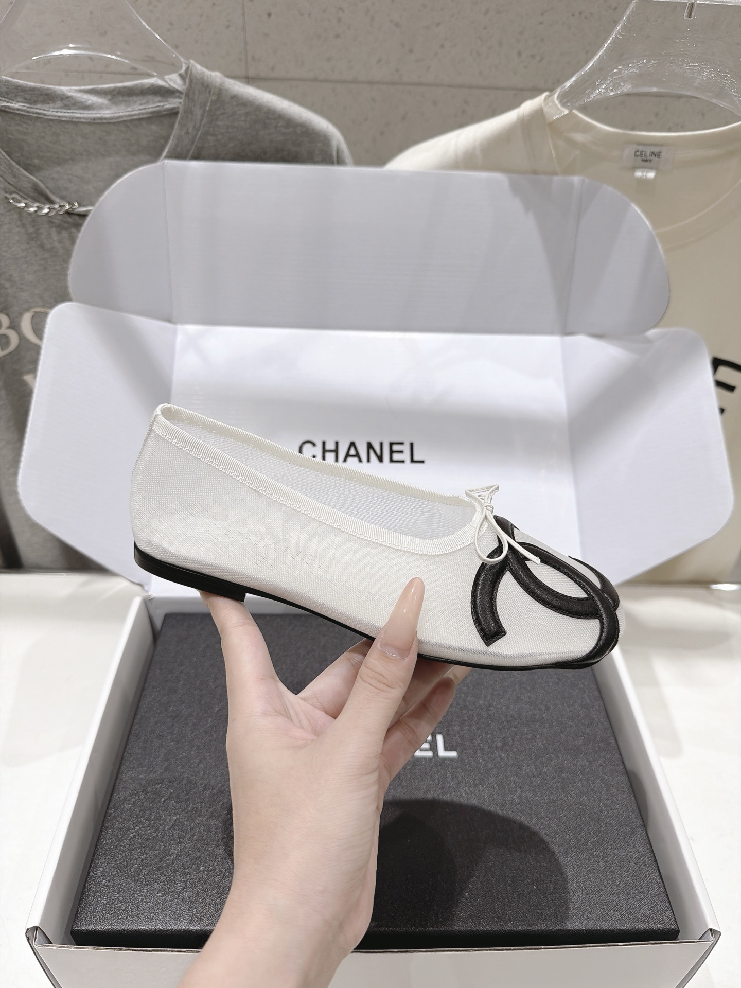 高版本出厂  CHANEL*香奈儿F022 ｜小香2026/𝐒𝐒 𝐧𝐞𝐰新款玛丽珍平底鞋康鹏鞋芭蕾舞鞋 法式风情的玛丽珍