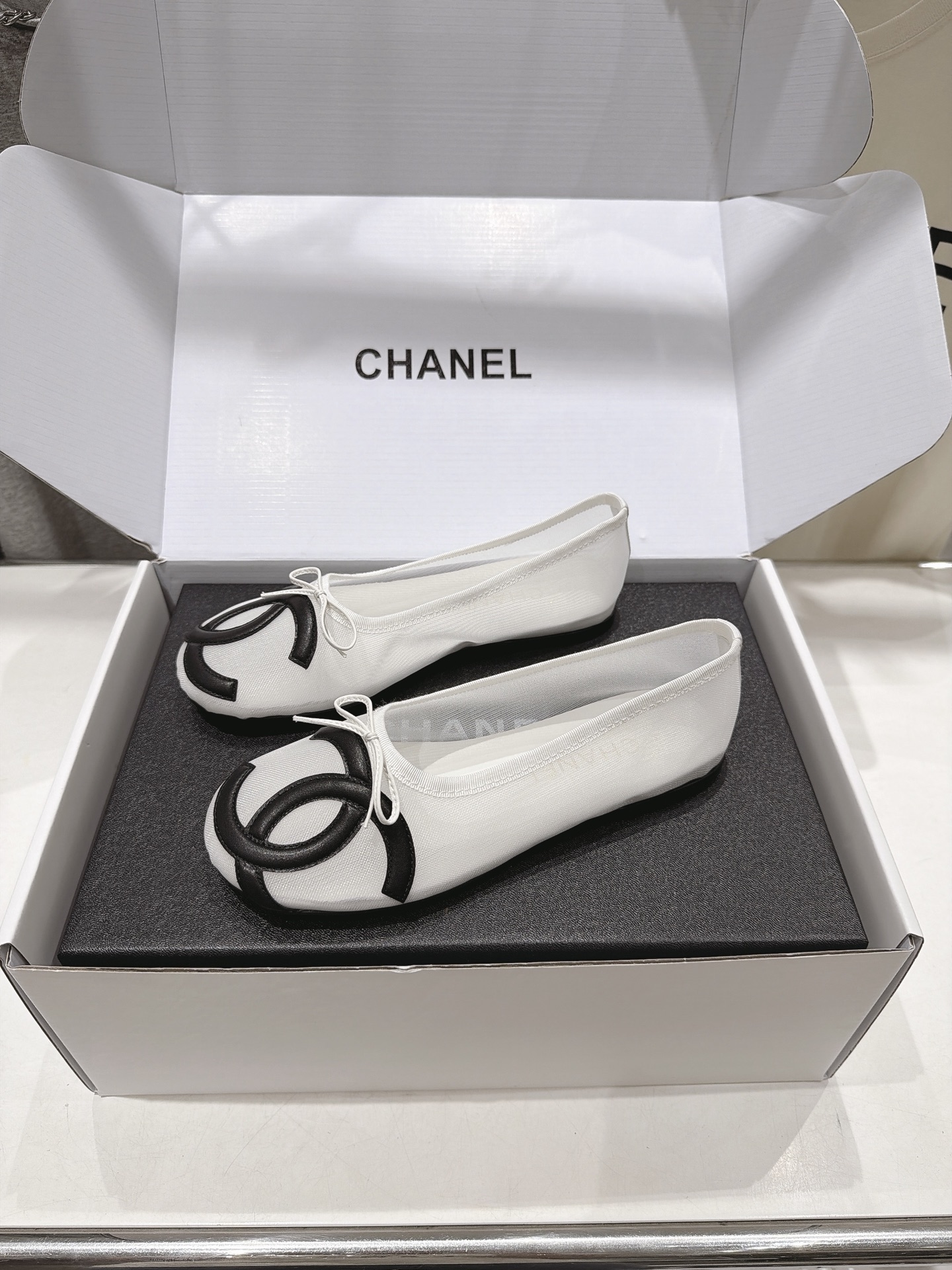 高版本出厂  CHANEL*香奈儿F022 ｜小香2026/𝐒𝐒 𝐧𝐞𝐰新款玛丽珍平底鞋康鹏鞋芭蕾舞鞋 法式风情的玛丽珍