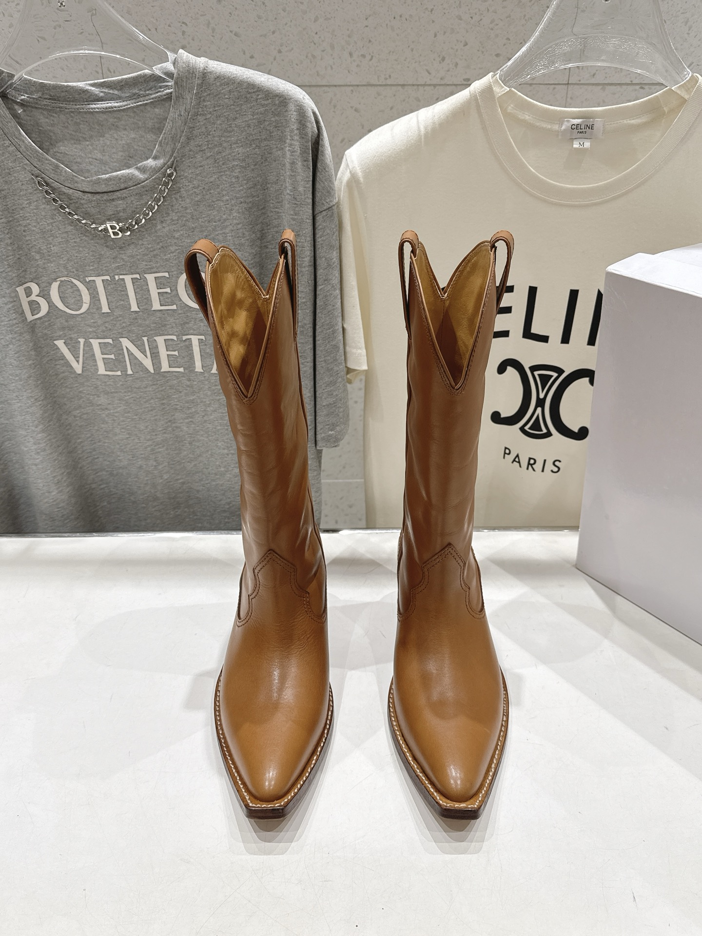 高版本出厂    Maison Margiela  | F017 2026ss新款超有感的西部牛仔靴中筒靴👢秋冬火爆款 