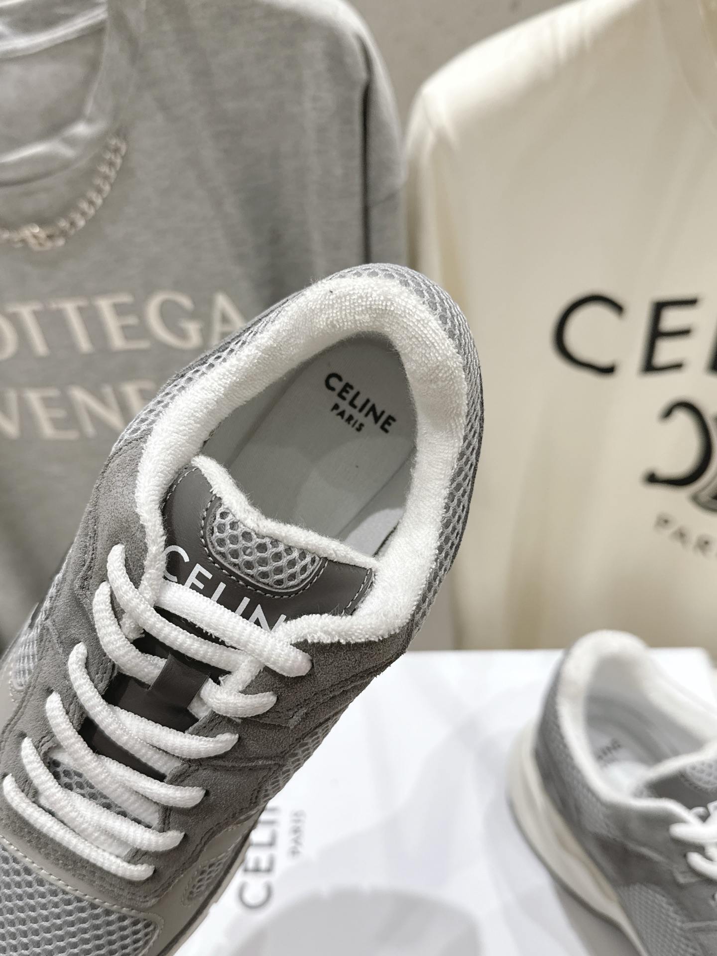 高版本出厂 CELINE*思琳F035 赛琳2026ss新款徽标系带厚底休闲运动鞋小白鞋 简单舒服,干净利落,增高显 高版本出厂 CELINE*思琳F035 赛琳2026ss新款徽标系带厚底休闲运动鞋小白鞋 简单舒服,干净利落,增高显