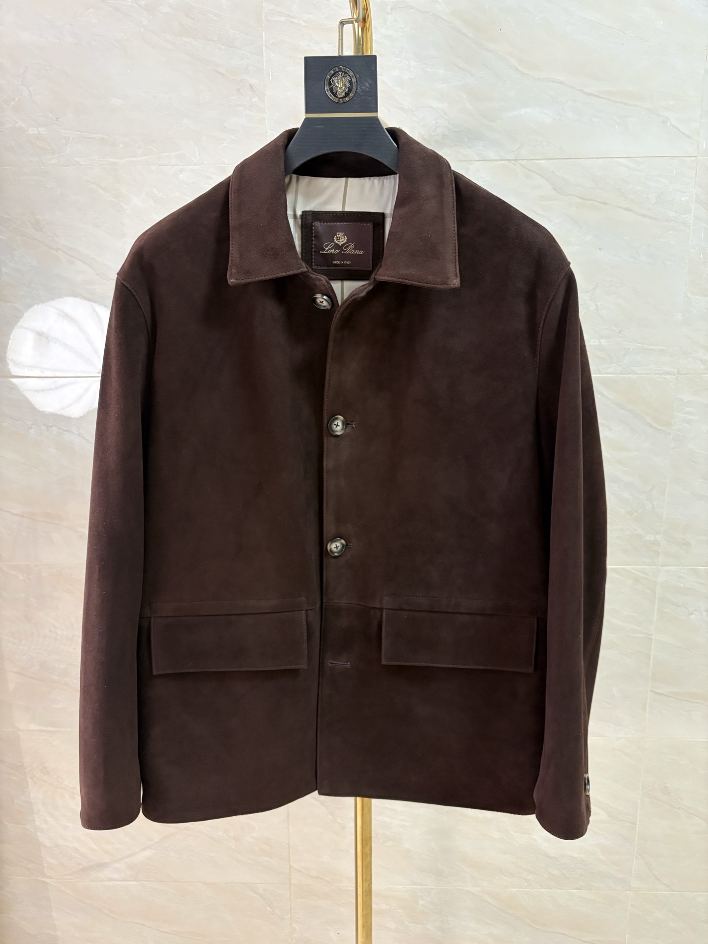 NO:949323,2026 autumn and winter new coffee color suede sheepskin popular style recommended LP counter genuine synchronous one to one replica code number 48--58 code, men's clothing, loro piana, sheepskin,198609092026秋冬新款咖色反绒羊皮爆款推荐 LP专柜正品同步一比一复刻 码数48———58编码,男装,loro piana,sheepskin,,Women's clothing