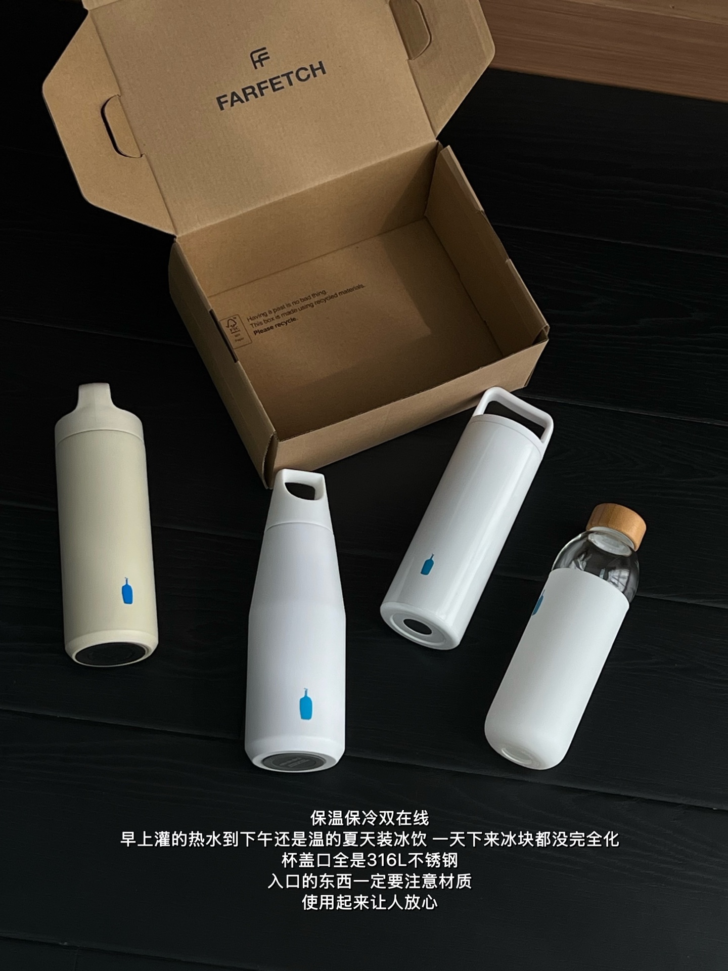 NO:850860,Cup control | bluebottle Fafaqi gift box. The cup body feels really good and is not slippery. It is very comfortable to carry in the hand. The color is not snow white, but has a gentle off-white color, which is very healing. The heat preservation effect is also good. Drinking is very enjoyable all year round. Tea set      cup, Bottega Veneta19860909杯子控 | bluebottle发发奇礼盒 杯身手感真的好 也不会滑,手提拎着特别舒服 颜色不是雪白的 带点温柔的米白,很治愈 保温效果也不错 一年四季,喝的喝的都很爽,茶具    杯子,bottega ,accessory