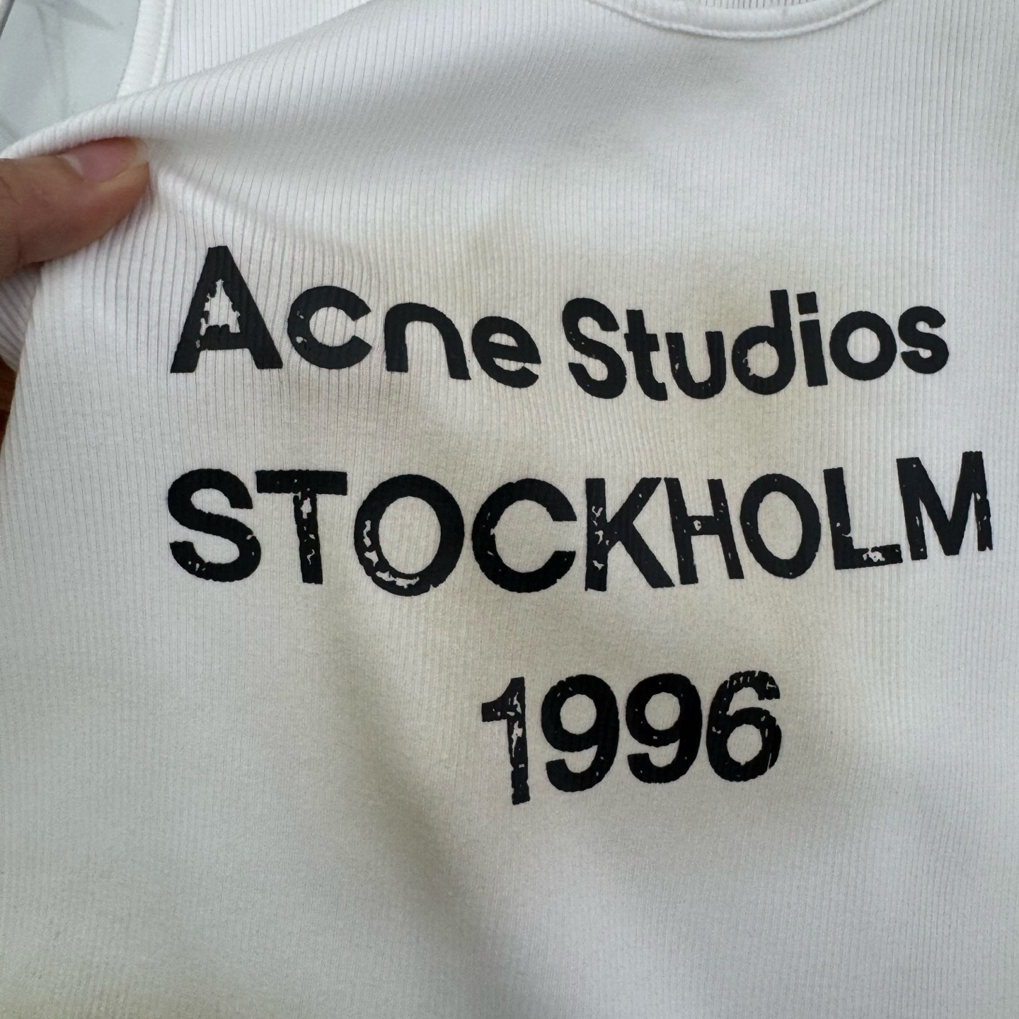 Acne Brand P322 Female Suit: One-Size-Fits-All Vest in Black and White, Sizes S-L - 图片 4
