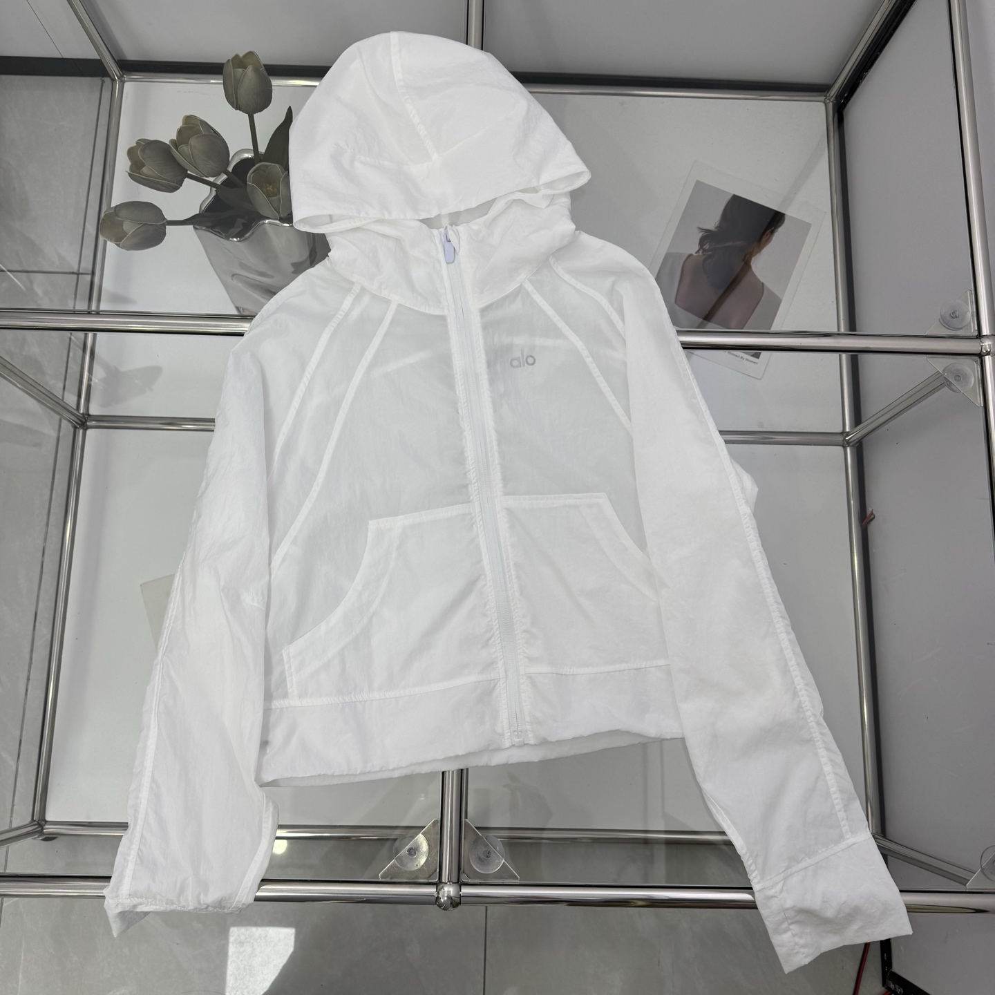 “Versatile Women’s Sun Protection Suit with Full Zipper, Various Colors and Sizes Available” - 图片 1