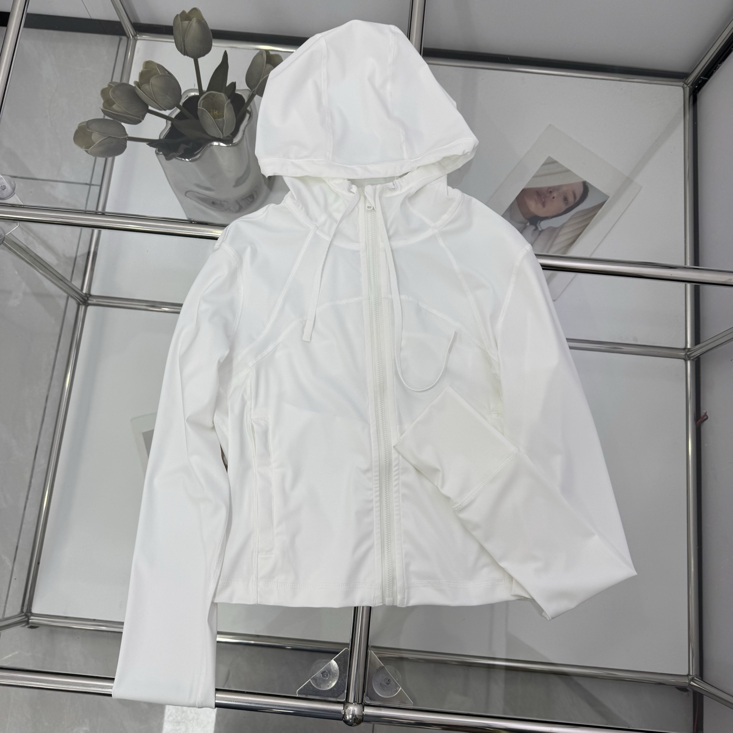 One-Size-Fits-All Female Suit with Alo 25Ao Springs and Summers: Blue, White, Black - 图片 1