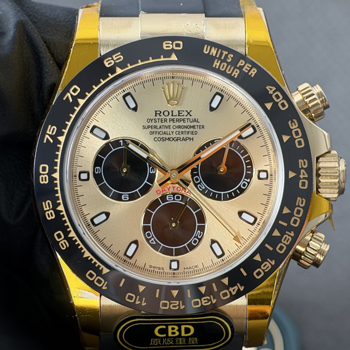 NO:881882,Produced by genuine CBD, you will get your money back!  Shawn Yue Daytona movement,19860909真CBD出品,掉皮包退！余文乐迪通拿机芯,,Watch