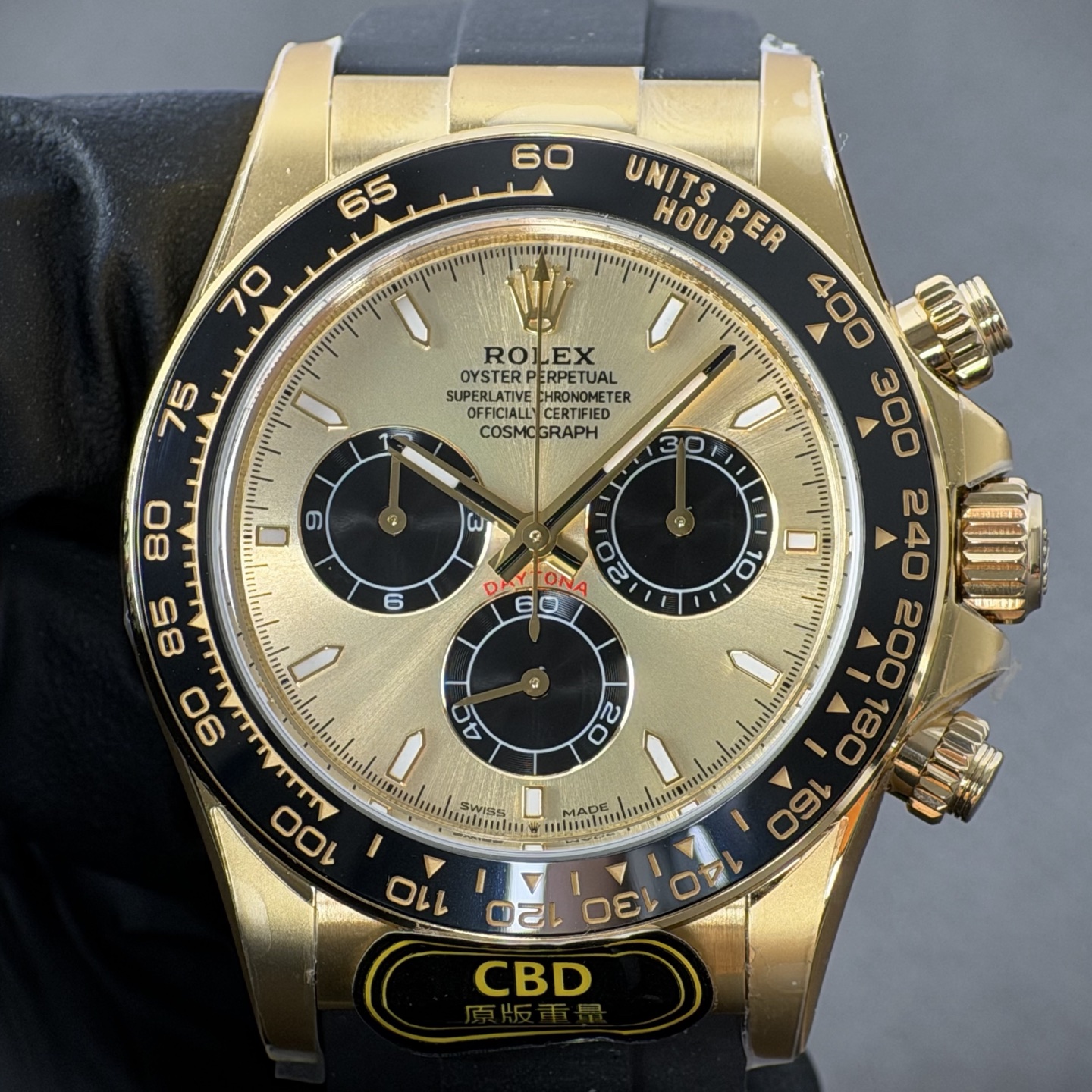 NO:881887,Produced by genuine CBD, you will get your money back!  Shawn Yue Daytona 4131 movement,19860909真CBD出品,掉皮包退！余文乐迪通拿4131机芯,,Watch