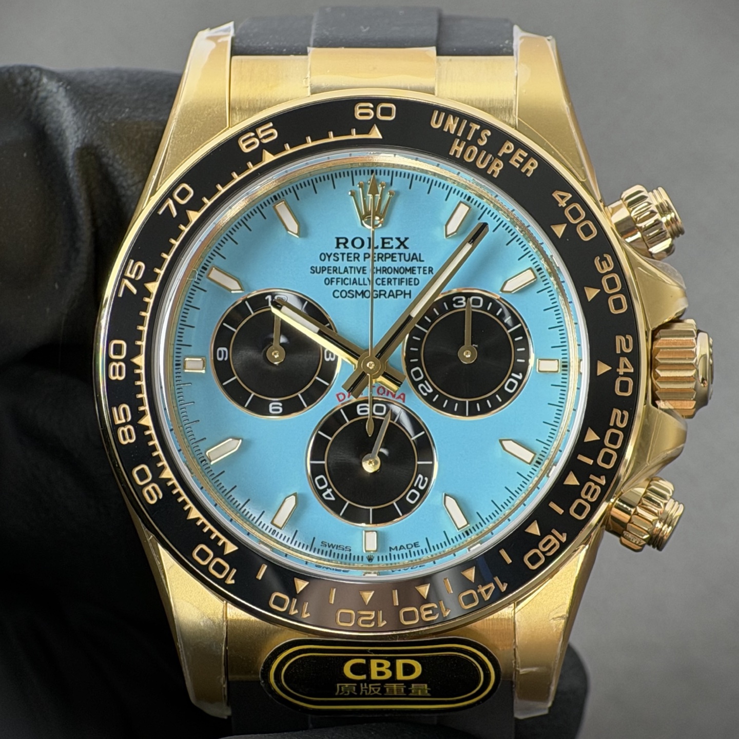 NO:881893,Produced by genuine CBD, you will get your money back!  Tiffany Blue Daytona 4131 movement,,tiffany19860909真CBD出品,掉皮包退！蒂芙尼蓝迪通拿4131机芯,,tiffany,Watch