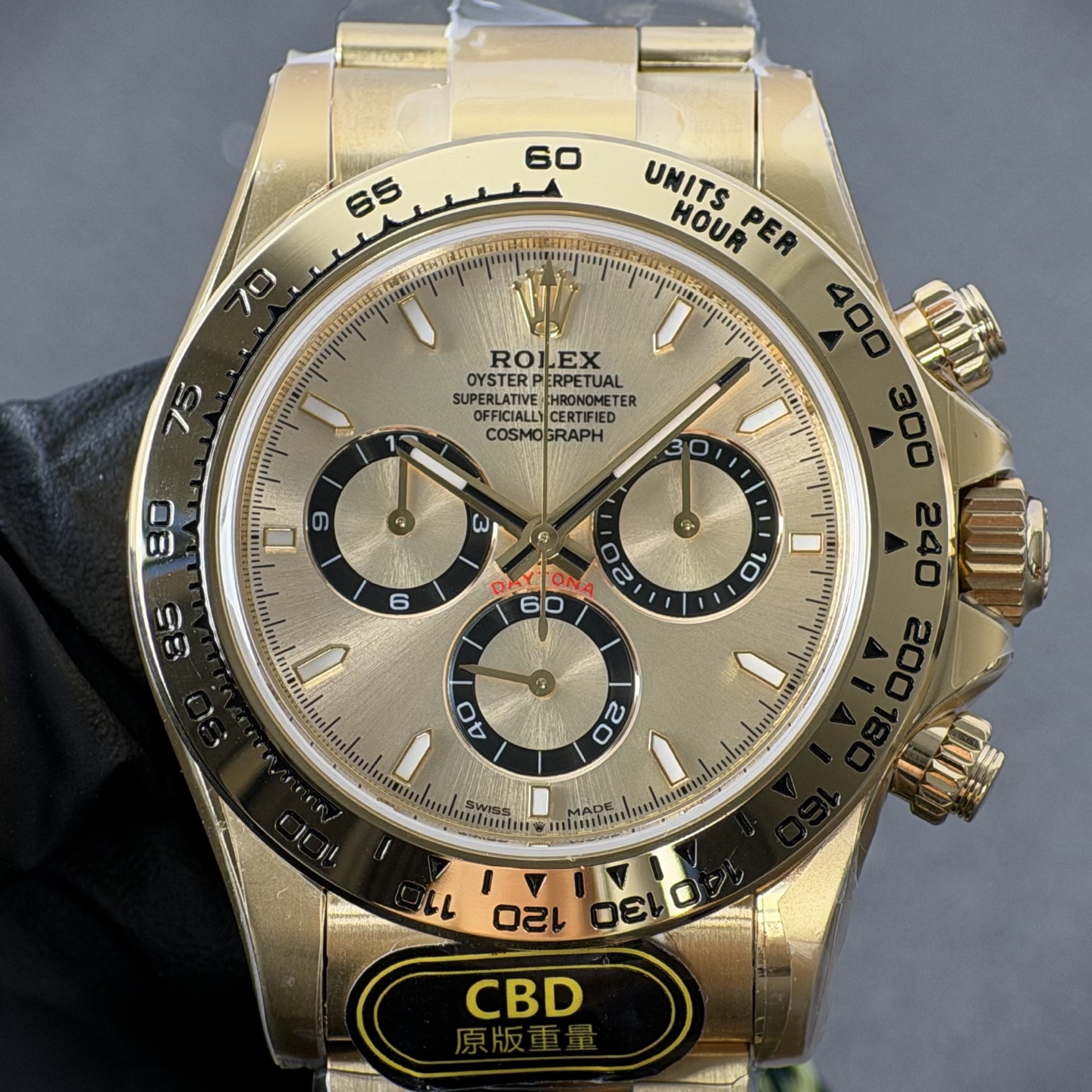 NO:881950,Produced by genuine CBD, you will get your money back!  Yu Wenhuan Daytona 4131 movement,19860909真CBD出品,掉皮包退！余文欢迪通拿4131机芯,,Watch