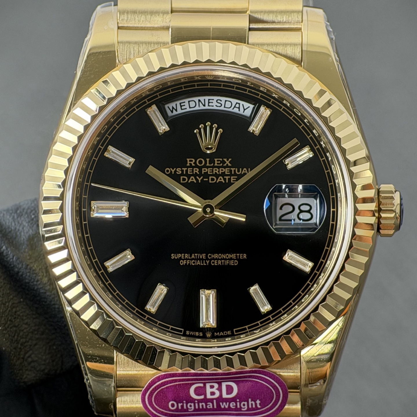 NO:945997,Produced by genuine CBD, you will get your money back!  Black rock candy, integrated movement,19860909真CBD出品,掉皮包退！黑冰糖,一体机芯,,Watch