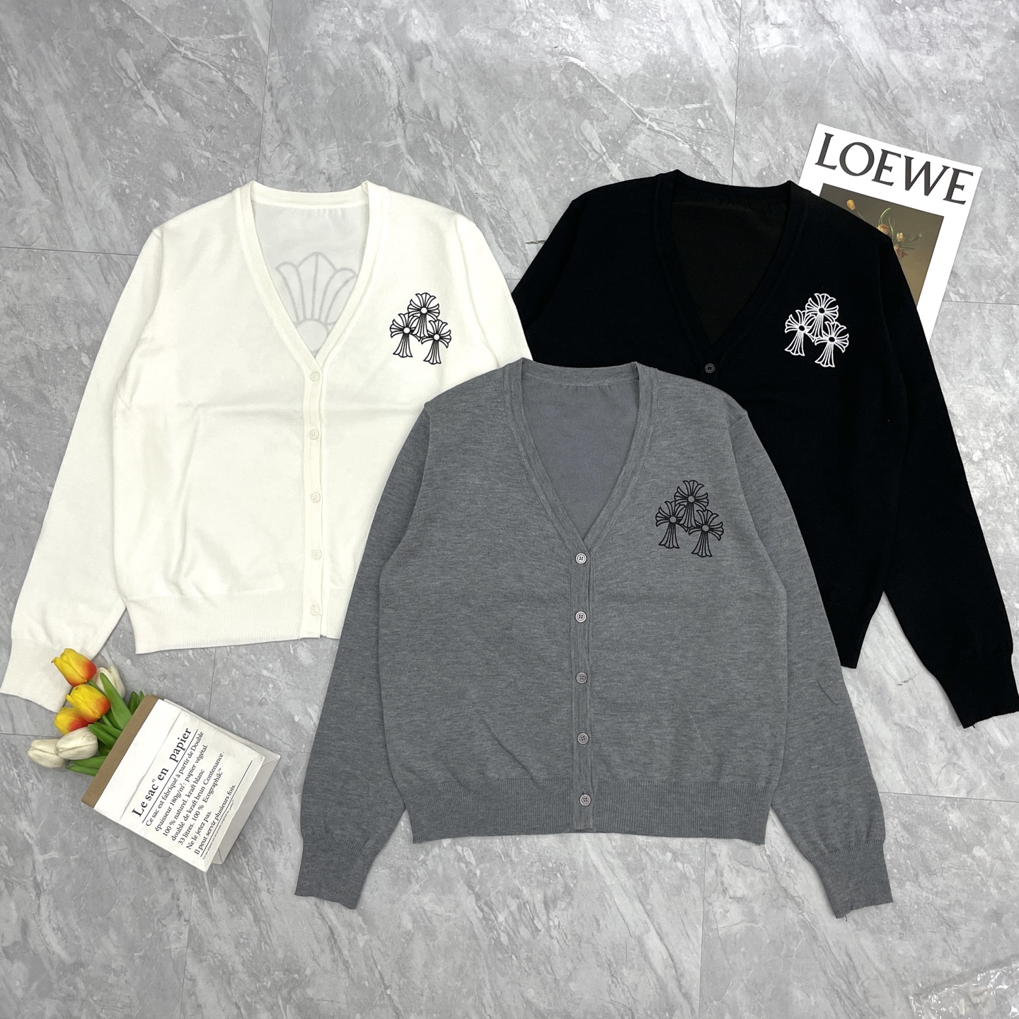 NO:462899,Croheart cardigan, chrome hearts,alexander wang19860909克罗心开衫,,chrome hearts,alexander wang,Women's clothing