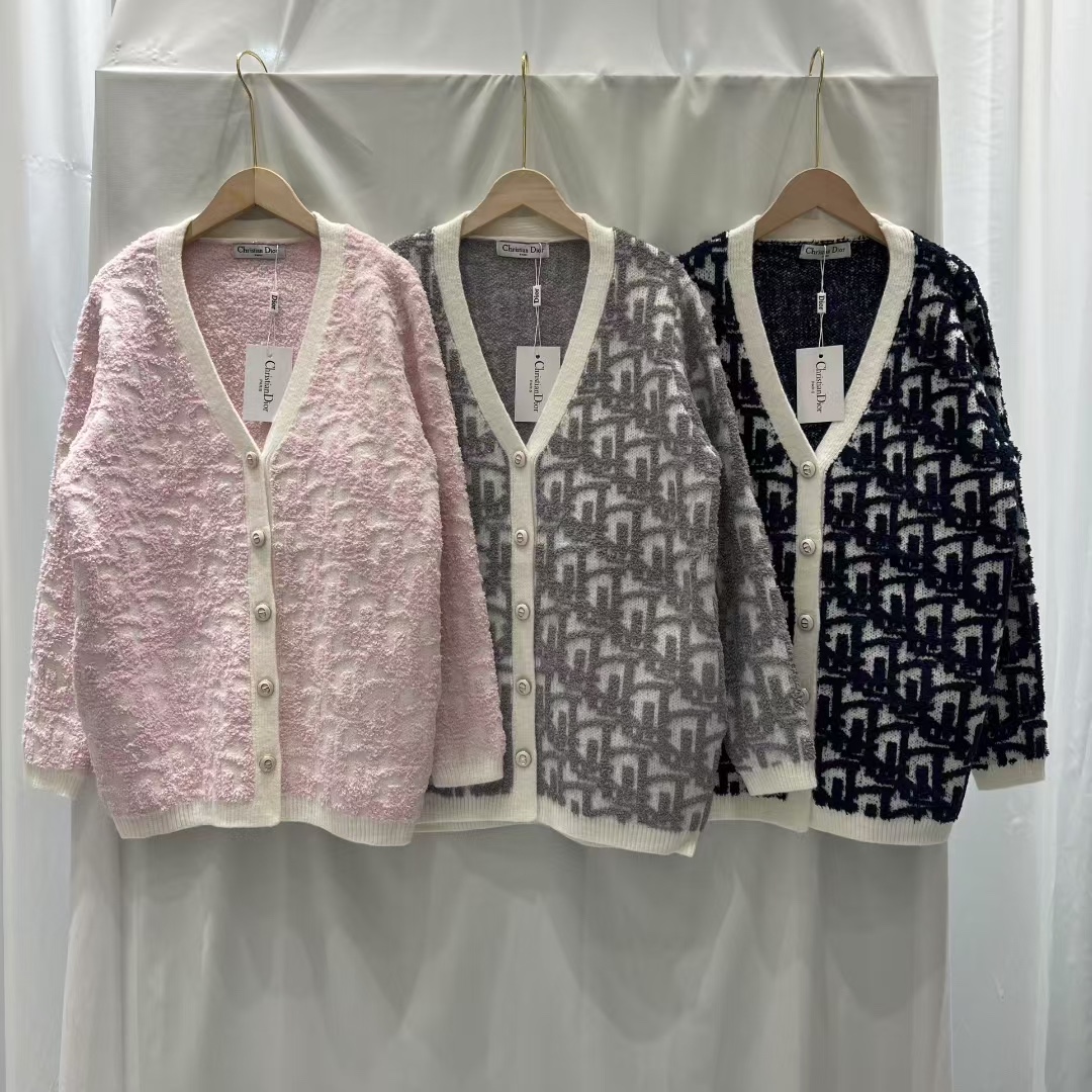 NO:507506,Diorti towel embroidered long sleeves large cardigan, dior, alexander wang19860909迪奥提毛巾绣长袖大版开衫,,dior,alexander wang,Women's clothing