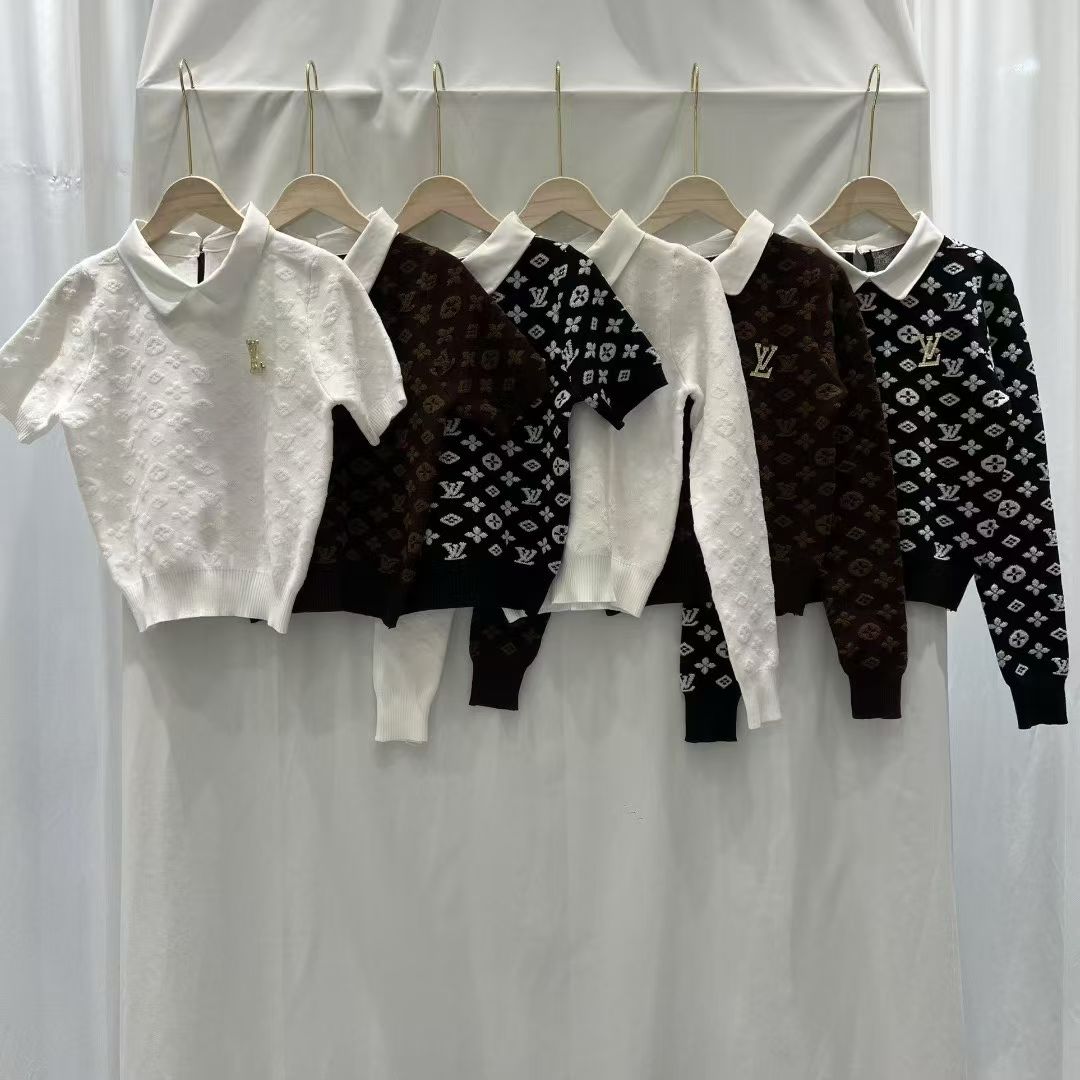 NO:517629,LV lapel long sleeves, louis vuitton, alexander wang19860909LV翻领长袖,,louis vuitton,alexander wang,Women's clothing