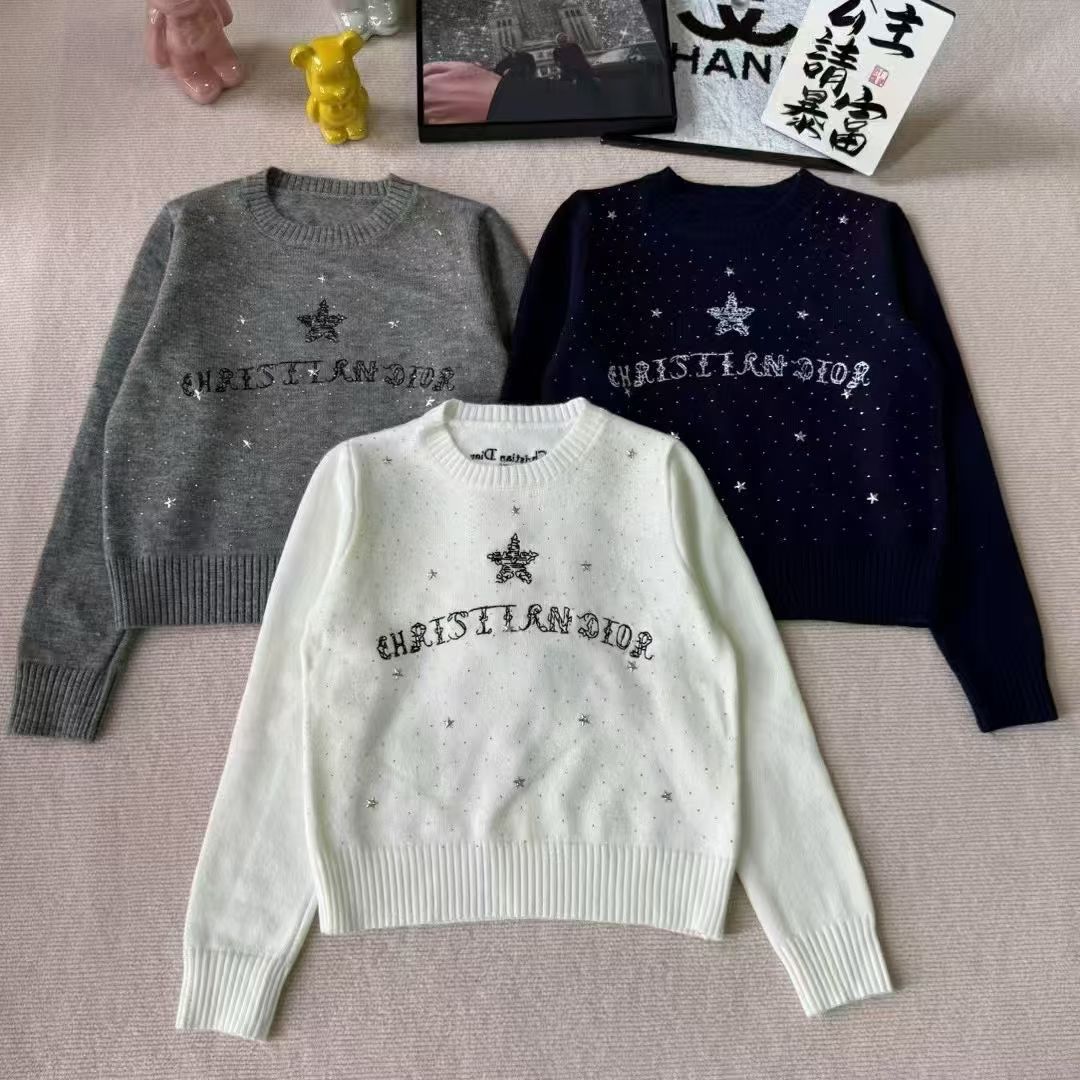 NO:569615,Dior embroidered long sleeves, dior, alexander wang19860909迪奥刺绣长袖,,dior,alexander wang,Women's clothing