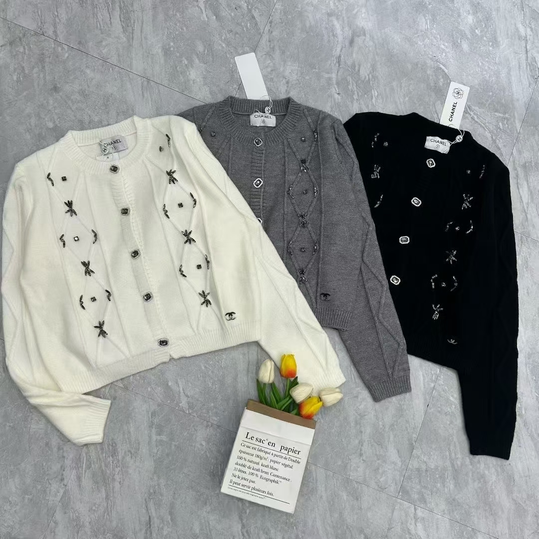 NO:577832,Xiaoxiang beaded cardigan,,alexander wang19860909小香钉珠开衫,,alexander wang,Women's clothing